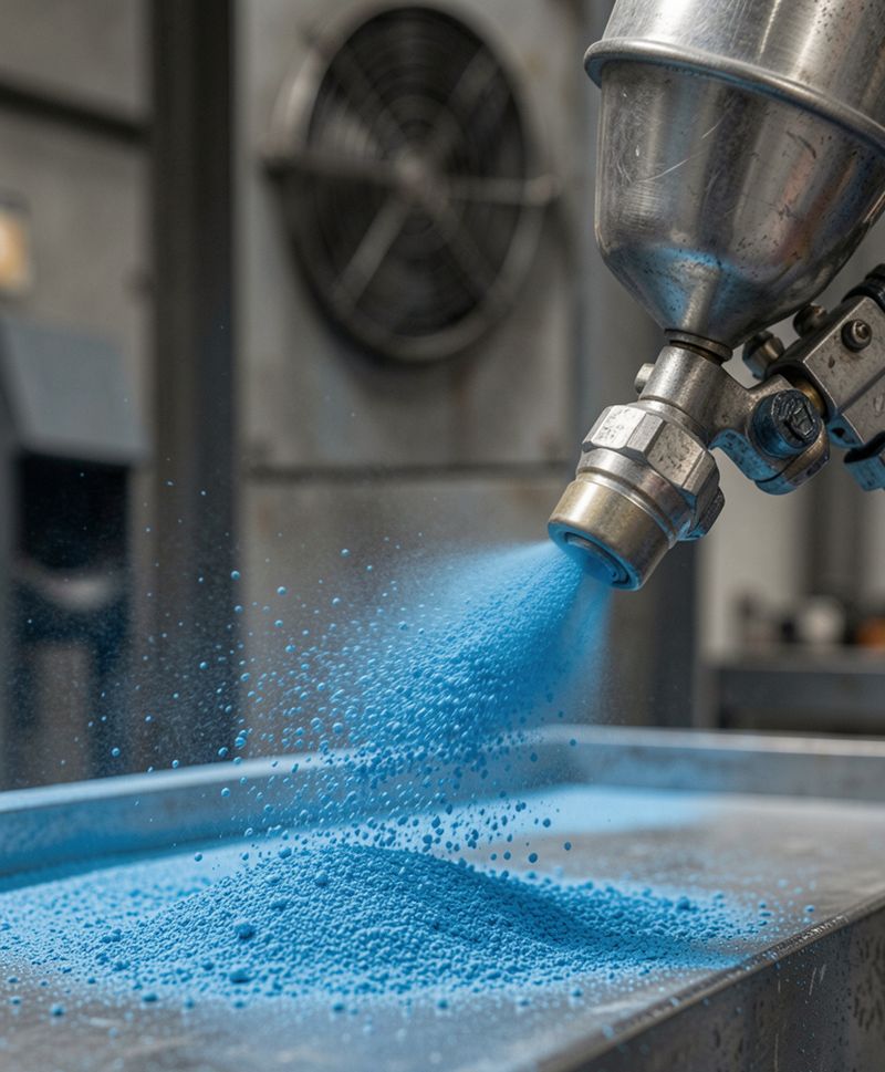 Порошковое окрашивание металла Порошковое окрашивание металла